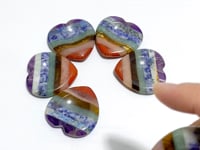 7 Chakra Heart Worry Stone Wholesale