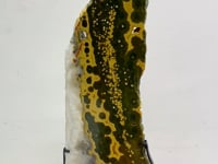 Unique 8th Vein Ocean Jasper Slab With Stand #11