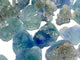 22 Pieces Blue Fluorite Mixed Calcite Raw Stone Specimen For Collection