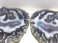 2 Pieces Large Moss Agate Slab