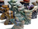 10 Pieces Ocean Jasper Birds Carving Clearance