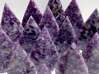 16 Pieces Spark Lepidolite Arrow Head Shape