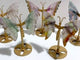 5 Pairs Fluorite Small Butterfly Wing With Stand