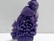 Beautiful Purple Jade Peacock Carving