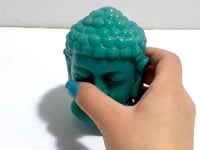Beautiful Amazonite Buddha Head Carving