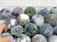 17 Pieces Moss Agate Spheres