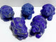 5 Pieces Lapis Lazuli Bears Carving
