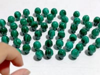 52 Pieces 2CM Malachite Mushroom