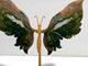 Symmetry Butterfly Wing With Stand Ocean Jasper