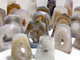 21 Pieces Beautiful Geode Agate Tower
