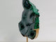 Unique High Quality Polished Malachite Stone Raw Bottom With Stand