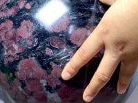 58.8KG Large Garnet Mixed Astrophyllite Sphere (Sea Freight Only)