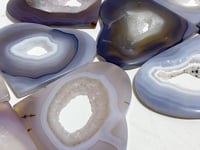9 Pieces Geode Druzy Agate Heart