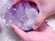 9 Pieces Raw Amethyst Cluster Polished Bottom Egg Shape (Sea Freight Only)