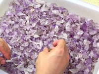 8.6kg Mini Amethyst Cacoxenite Super7 Scepter Shape
