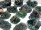 15 Pieces Raw Stone Fluorite Mixed Pyrite