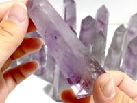 19 Pieces God's Fingerprint Light Purple Amethyst Tower Point