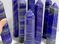 8 Pieces Large Lapis Lazuli Tower Point