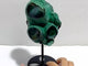 Unique Malachite Raw Bottom With Stand