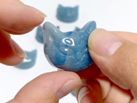 Trolleite Stone Cat Head Carving Wholesale