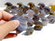 27 Pieces Geode Druzy Agate Eagle Carving