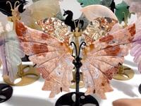 11 Pairs Wings Carving With Stand Closeout (Defect)