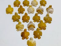 Mini Yellow Mookaite Sea Turtle Carving Wholesale