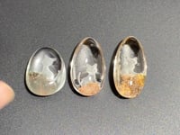 3 Pieces Cat Garden Quartz Inner Scene Carving