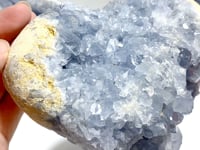3 Pieces Large Blue Celestite Cluster Home Decor