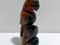 Large Ocean Jasper Parrot Carving