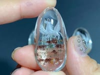 4 Pieces Pegasus Garden Quartz Inner Scene Carving
