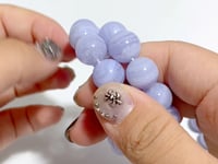 4 Pieces High Grade Blue Lace Agate Bracelet