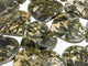 13 Pieces Green Mica Mixed Quartz Heart