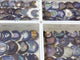 81 Pieces Large Geode Druzy Agate Moon Carving (Sea Freight Only)