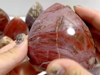 13 Pieces Petrified Wood Stone Arrow Head Shape