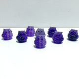Purple Fluorite Owl Carving Wholesale - Wholesale Crystals