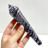 Purple Zebra Stone Magic Scepter Wand Wholesale - Wholesale Crystals