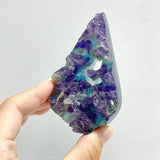 Rainbow Fluorite Arrow Head Shape Rough Side Wholesale - Wholesale Crystals