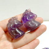 Rainbow Fluorite Unicorn Carving Wholesale - Wholesale Crystals
