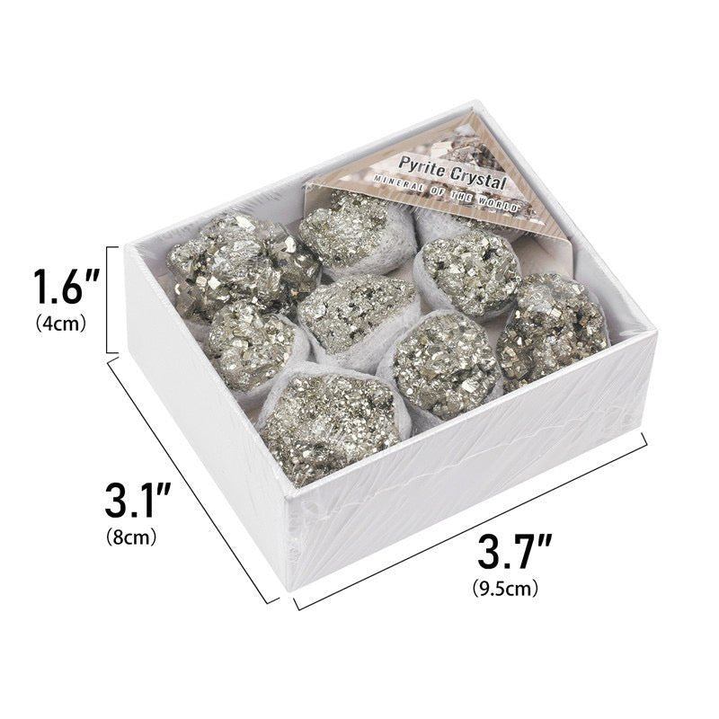 Raw Pyrite Small Gift Box - Wholesale Crystals