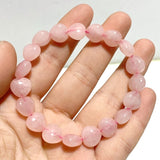 Rose Quartz Heart Bracelet Wholesale - Wholesale Crystals