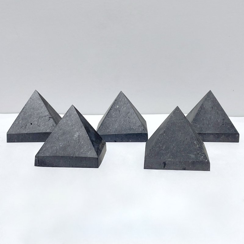 Shungite Pyramid Carving Wholesale - Wholesale Crystals