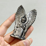 Silver Sheen Obsidian Angel Carving Wholesale -Wholesale Crystals