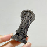 Silver Sheen Obsidian Hecate Carving Wholesale -Wholesale Crystals