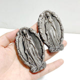 Silver Sheen Obsidian Virgin Mary Carving Wholesale -Wholesale Crystals