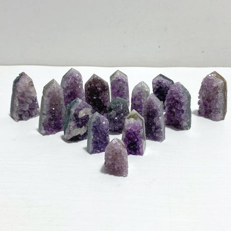 Small Amethyst Cluster Tower Wholesale - Wholesale Crystals