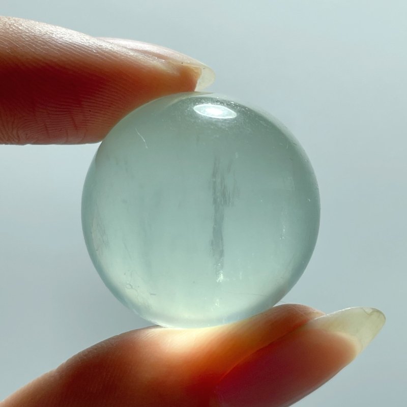 Small Light Green Fluorite Transparent Sphere 1.8 - 3cm Wholesale - Wholesale Crystals