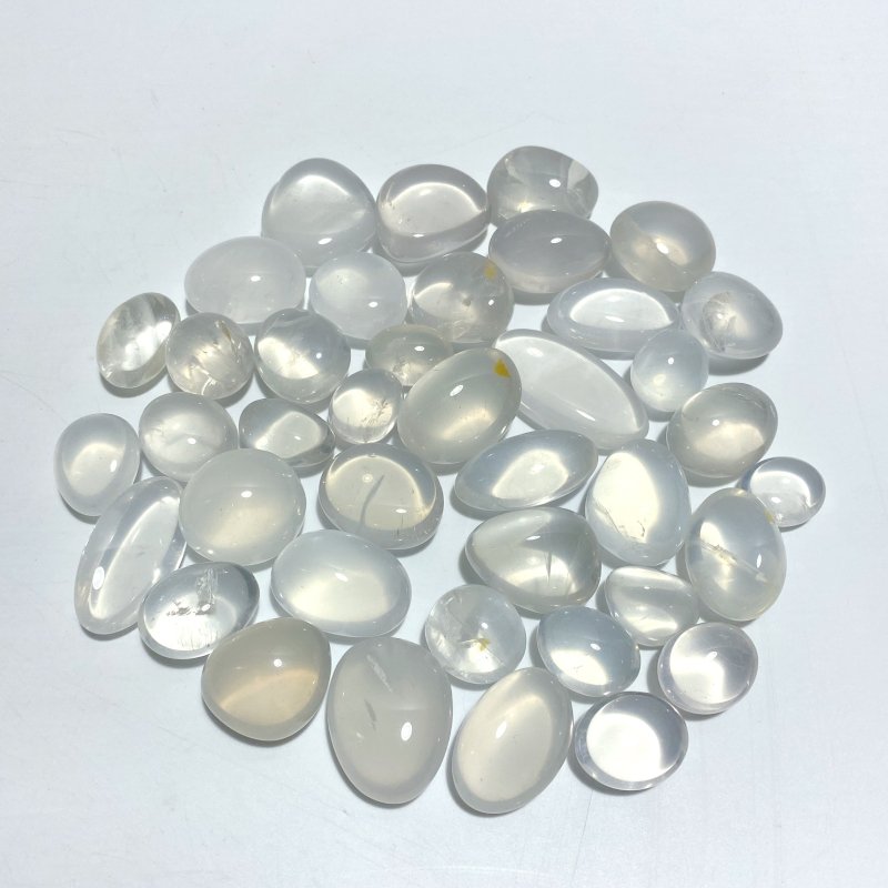 Smoky White Clear Quartz Tumbled Wholesale - Wholesale Crystals