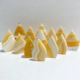 Stripe Yellow Calcite Arrow Head Shape Wholesale -Wholesale Crystals