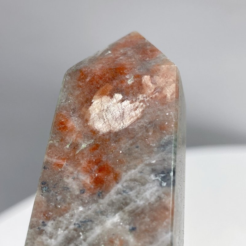 Sunstone Four - Side Point Tower Wholesale - Wholesale Crystals